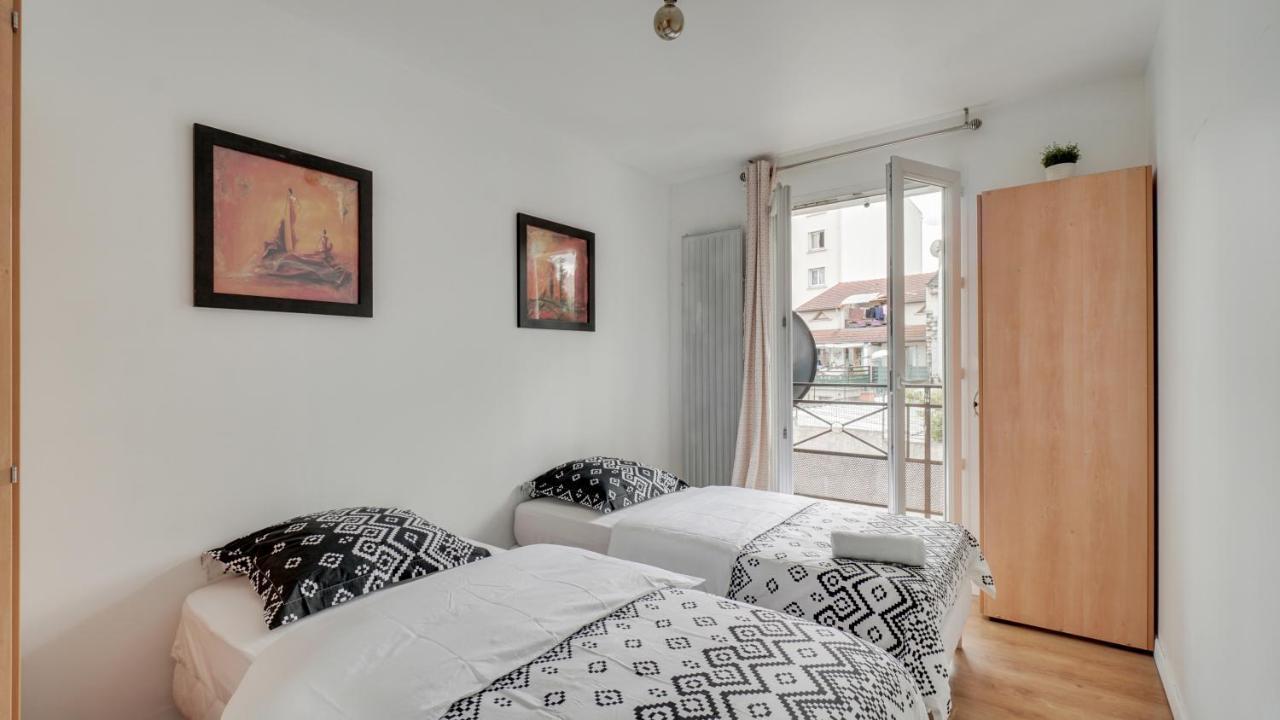 Chic Apart With Parking Near Paris Διαμέρισμα Ομπερβιλιέ Εξωτερικό φωτογραφία