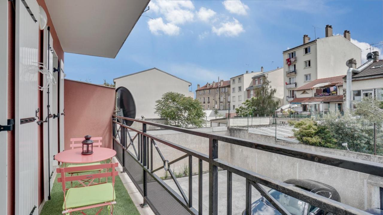 Chic Apart With Parking Near Paris Διαμέρισμα Ομπερβιλιέ Εξωτερικό φωτογραφία