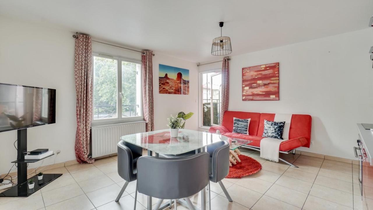 Chic Apart With Parking Near Paris Διαμέρισμα Ομπερβιλιέ Εξωτερικό φωτογραφία